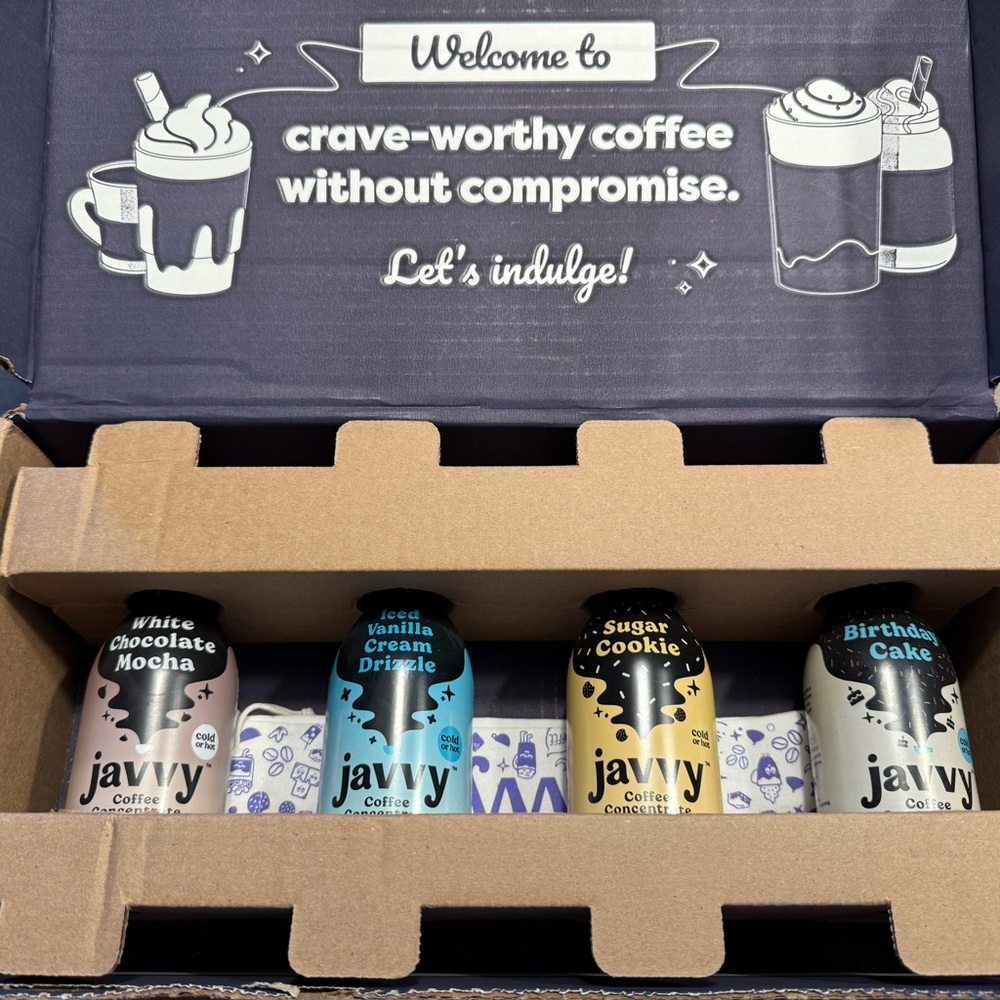 Coffee Concentrate Variety Pack - White, Blue, Black, Cream